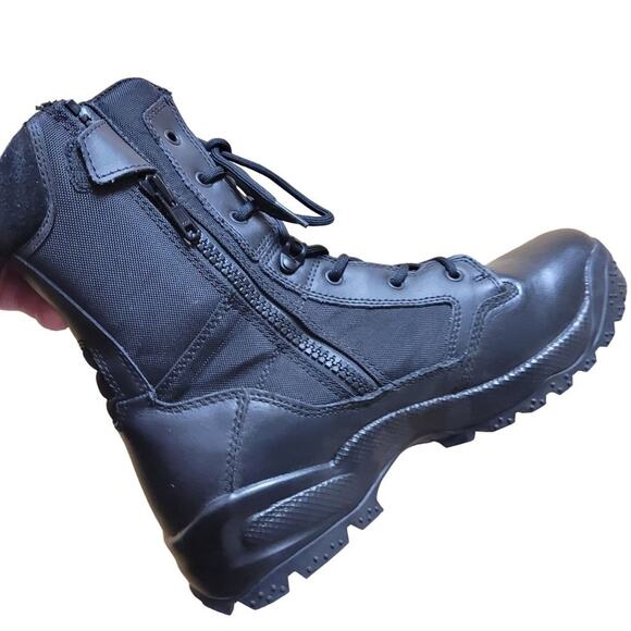 5.11 Tactical Black Boots NWOT Men\'s Combat Boots Zip Side Size 12 main image 7